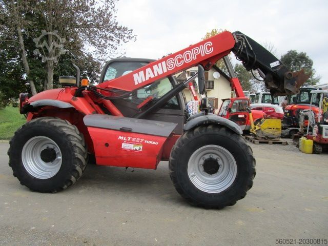 Telehandler / Telescope Forklift Manitou MLT 627 Turbo -6m - 2,7 Ton. mit hydraul. Schnellw