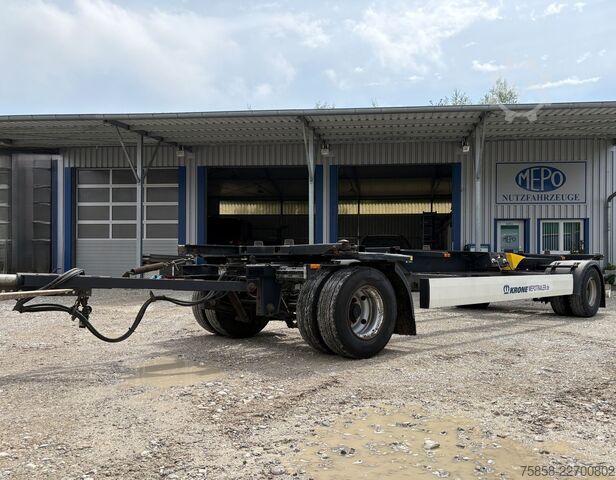 Remolque con chasis intercambiable Krone BDF Lafette 235/75R17,5 Zwilling BPW