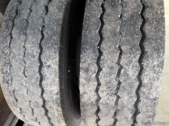 Wissellaadbak-oplegger SOMMER Lafette Verzinkt langer Hub 17,5 Reifen