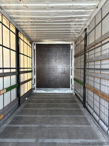 Wissellaadbak met open laadbak en zeil Wecon Jumbo XXL Innen 3090 mm Hubdach Verzinkt