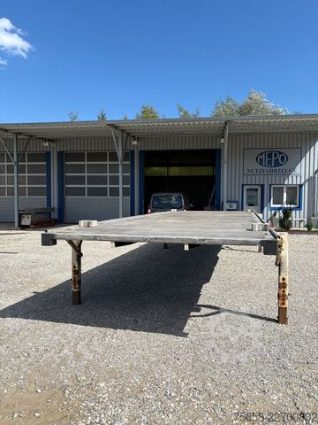 Wissellaadbak platform Wecon Verzinkte 7,82m Plattform niedrig 150 mm