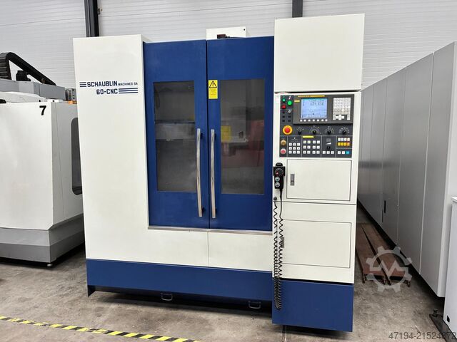 Vertical machining center Schaublin 60-CNC
