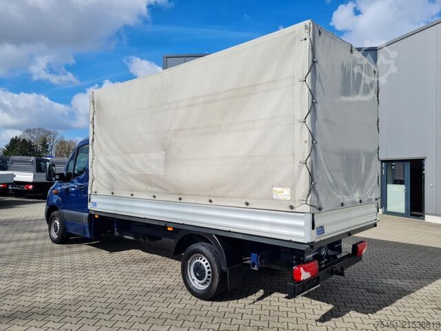 Schuifzeil bestelwagen Mercedes-Benz Sprinter 315 CDI Pritsche Plane AHK 3,5t. RWD
