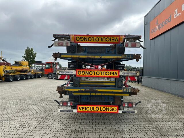 Transport de conteneurs Krone stack of 3x 2013/2014 KRONE 40FT/45FT chassis /...