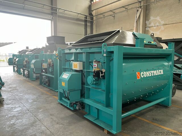 Bétonnière Constmach Concrete Mixer Twin shaft concrete mixer