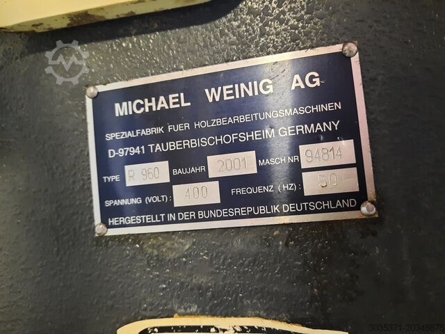 Messenslijp-/scherpmachine WEINIG Rondamat 960