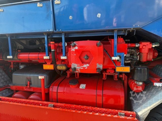 Vacuum tank truck MERCEDES-BENZ Actros 4151 8x8 V8 Hvidtved Larsen RECycler 410