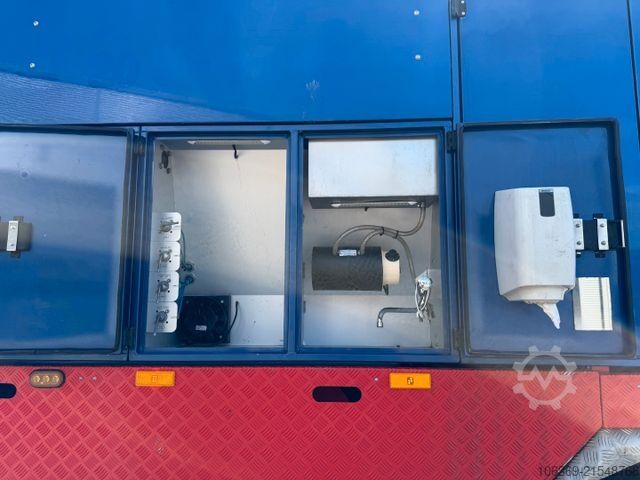 Vacuum tank truck MERCEDES-BENZ Actros 4151 8x8 V8 Hvidtved Larsen RECycler 410