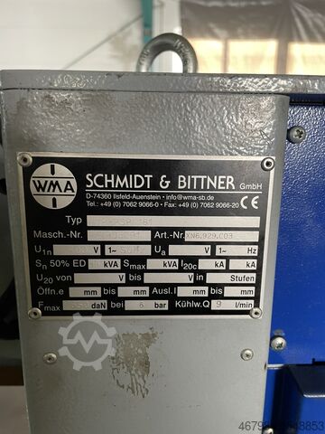 Zgrzewarka punktowa Schmidt & Bittner PMP-PSP 181