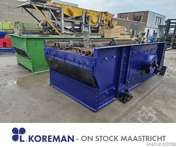 Zeefmachine Främbs & Freudenberg 14/50-2 + 16/50-2  Screening machine Främbs & Freudenberg 14/50-2 + 16/50-2