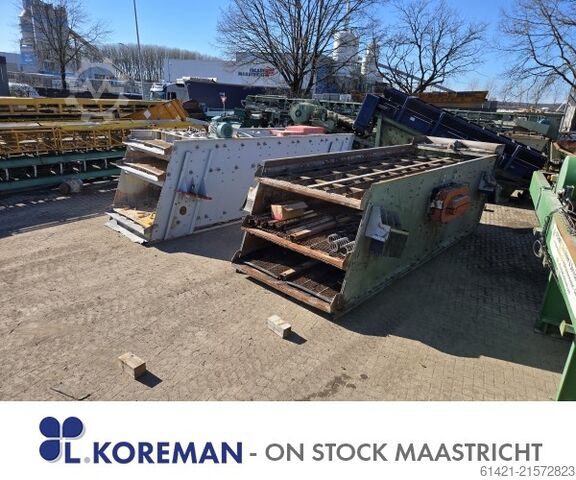 Zeefmachine Hazemag / Krupp 21/60-3 Hazemag Screening machine / Krupp 21/60-3