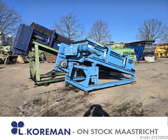 Zeefmachine Hein Lehmann 10/50-1 + 10/25-1 Lehmann Screening machine Hein 10/50-1 + 10/25-1
