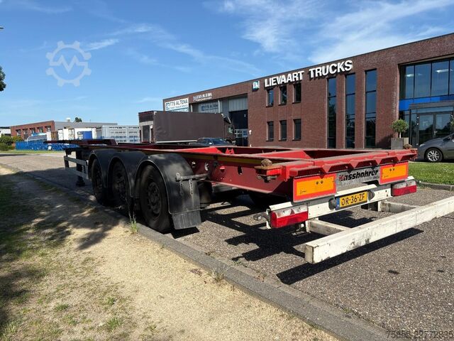 Transporte de contenedores Kassbohrer MULTICONT 40 HC-45FT / BPW Disc / APK-TuV:12-2026