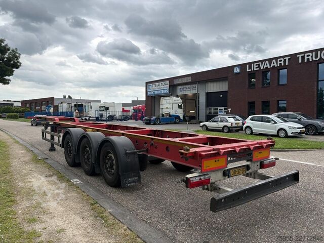 Transporte de contenedores Kassbohrer MULTICONT 40 HC-45FT / BPW Disc / APK-TuV:11-2026