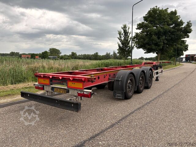 Transporte de contenedores Kassbohrer MULTICONT 40 HC-45FT / BPW Disc / APK-TuV:11-2026