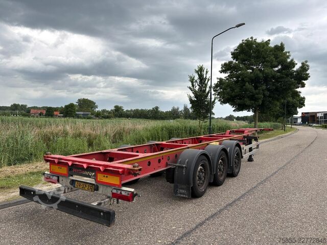 Transporte de contenedores Kassbohrer MULTICONT 40 HC-45FT / BPW Disc / APK-TuV:11-2026