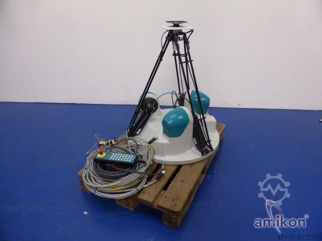 Sigpack Systems con un dispositivo de programación handheld Bosch XR31-3 mit Manz Aico Pendant P51