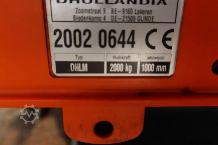 Koffer Mercedes-Benz Actros 1830 Bak + Dhollandia klep 2000 KG + rol...