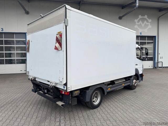 Vrachtwagen met bakwagen MERCEDES-BENZ Atego 816 L 4 m Koffer LBW Koffer-Heizung Kamera