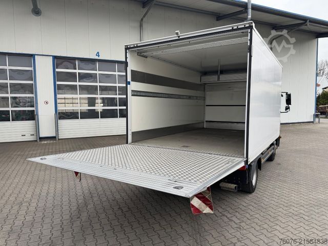 Vrachtwagen met bakwagen MERCEDES-BENZ Atego 816 L 4 m Koffer LBW Koffer-Heizung Kamera