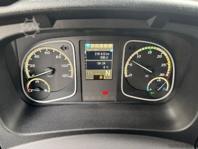 Vrachtwagen met bakwagen MERCEDES-BENZ Atego 816 L 4 m Koffer LBW 1t Koffer-Heizung