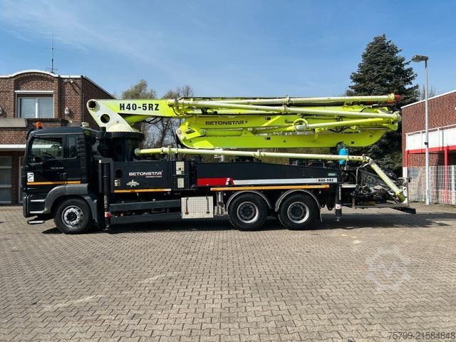 Betonpompwagen MAN 26.420 TGS Betonstar 40.16-5RZ 5 Knick 40 Meter