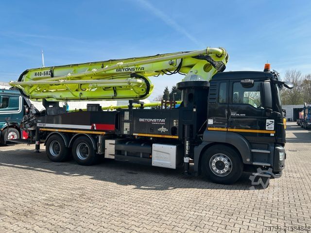Betonpompwagen MAN 26.420 TGS Betonstar 40.16-5RZ 5 Knick 40 Meter