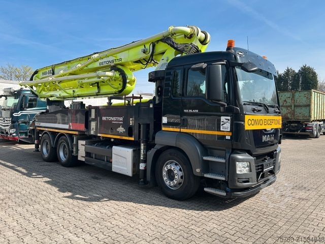 Betonpompwagen MAN 26.420 TGS Betonstar 40.16-5RZ 5 Knick 40 Meter