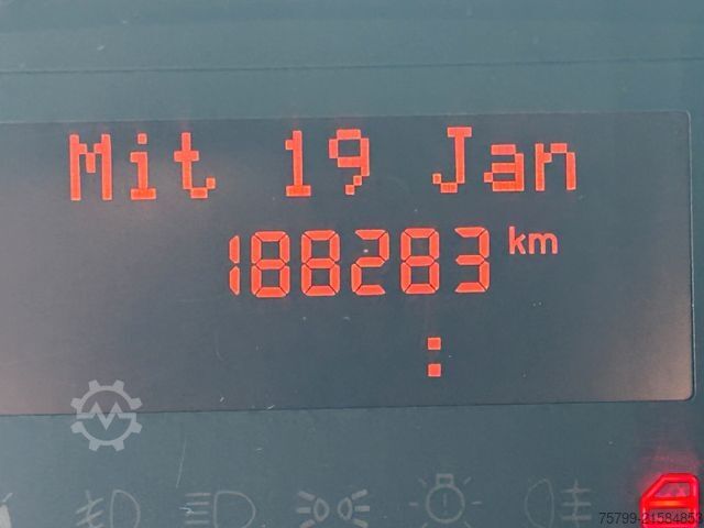 Driezijdige kipper bestelwagen IVECO 50C17K 3Skipper mit Maxlift-Kran