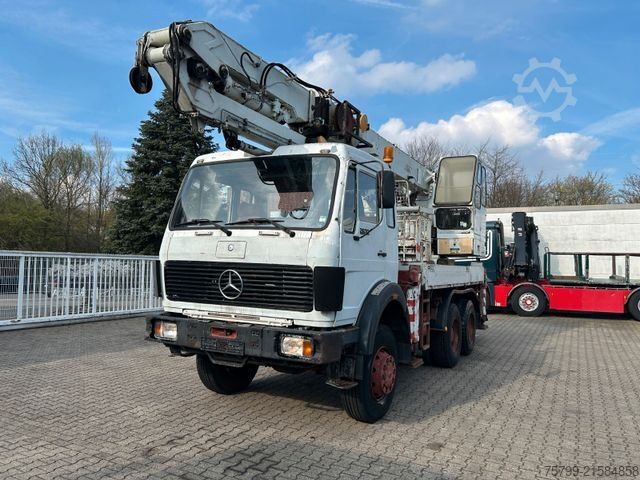 Autolaadkraan MERCEDES-BENZ 2632 HMK Dachdeckerkran 6x6