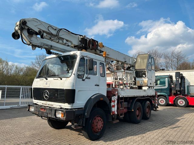 Autolaadkraan MERCEDES-BENZ 2632 HMK Dachdeckerkran 6x6