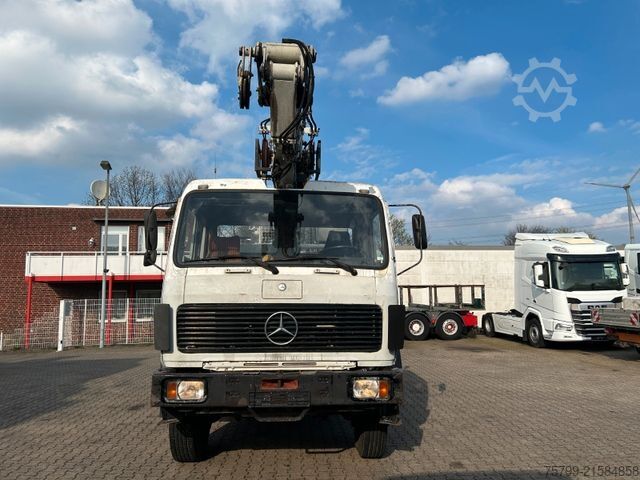 Autolaadkraan MERCEDES-BENZ 2632 HMK Dachdeckerkran 6x6