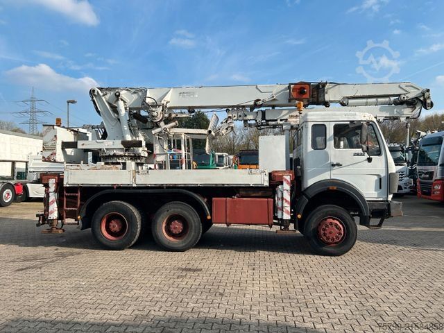 Autolaadkraan MERCEDES-BENZ 2632 HMK Dachdeckerkran 6x6