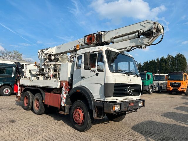 Autolaadkraan MERCEDES-BENZ 2632 HMK Dachdeckerkran 6x6