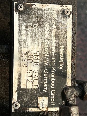 Autolaadkraan MERCEDES-BENZ 2632 HMK Dachdeckerkran 6x6