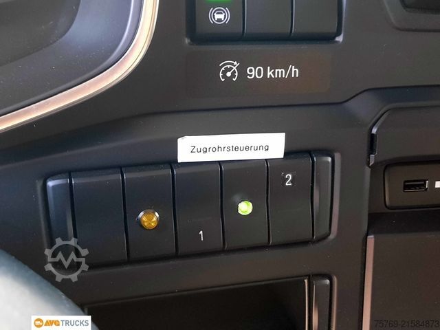 LKW mit Getränkeaufbau SCANIA R 410 Durchlade-Kofferzug 2xLBW Lenkachse Retard