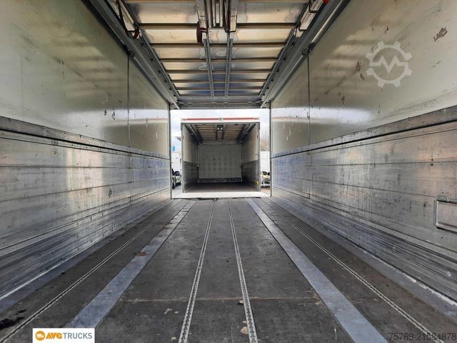 Vrachtwagen met bakwagen SCANIA R 410 Durchlade-Kofferzug 2xLBW Lenkachse Retard