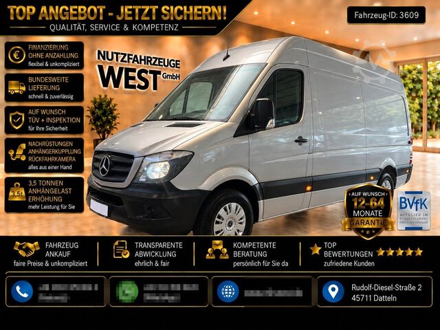 Dodávka s vysokou střechou MERCEDES-BENZ Sprinter 216/316 CDI Hoch+Lang*L2-H2*Garantie*