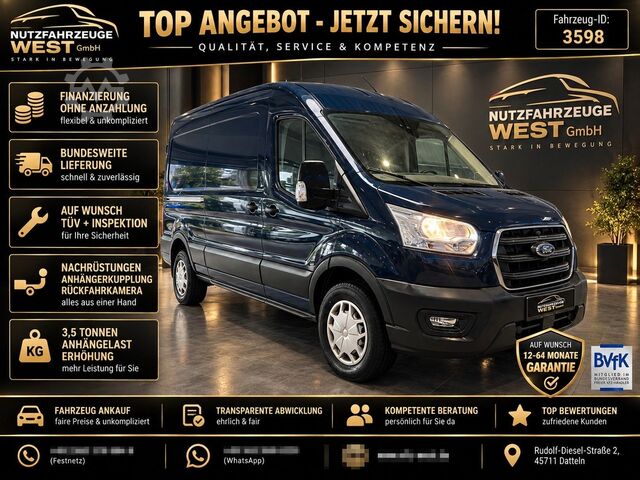 Dodávka s vysokou střechou FORD Transit Hoch+Lang*L3-H2*Automatik*170Ps*Garantie