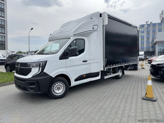 Βαν με κουρτίνα πλευράς RENAULT Master Pritsche Plane 170PS LBW BackSleeper Tach