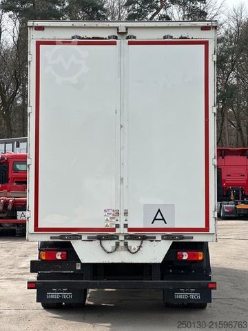 Vuilniswagen DAF LF250 FA 4x2 Hutton  Papierschredder