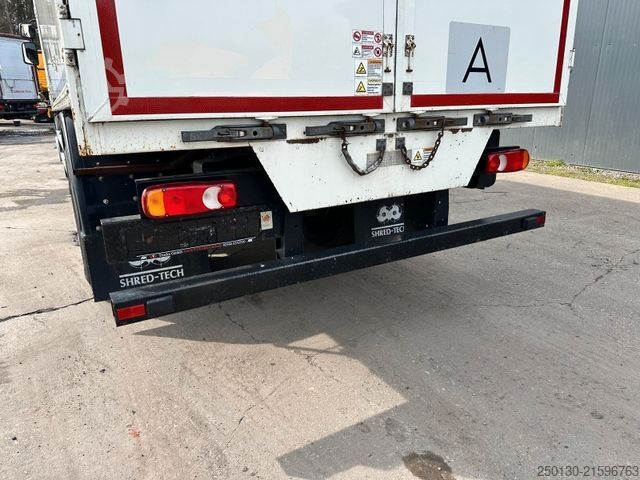 Vuilniswagen DAF LF250 FA 4x2 Hutton  Papierschredder