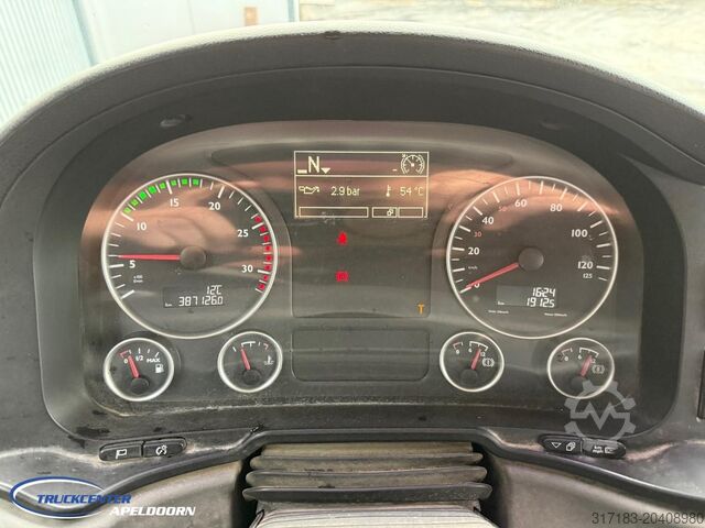 Kipper met kraan MAN TGS 35.400 8x4 Bladgeveerd, Handgeschakeld, HIA...