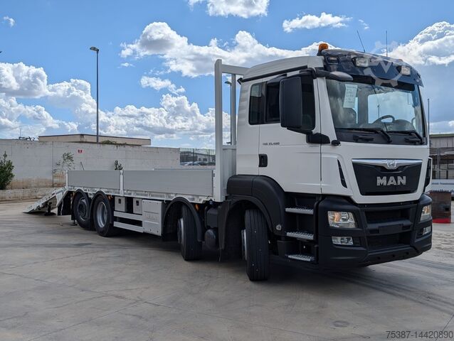 Düz kasa kamyonlar MAN TGS 35.480