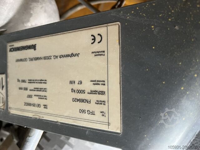 Stivuitoare GPL Jungheinrich TFG550