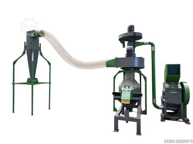 MIZAR Øko-serien Mizar Recycling Machinery | ERP S - Eco Series-Up to 400kg/h