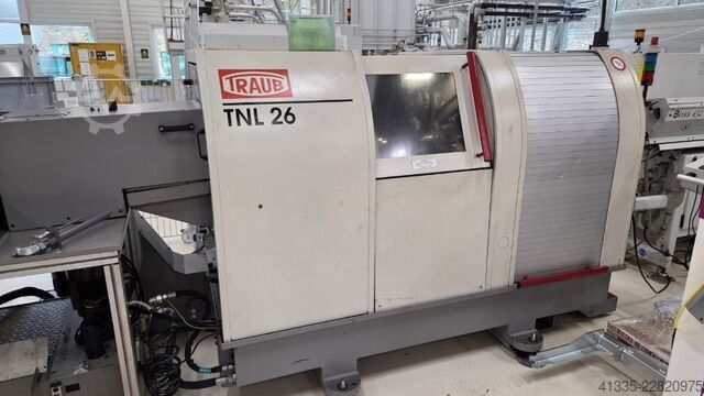 Tokarka CNC typu szwajcarskiego TRAUB TNL 26