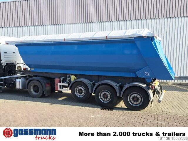 Ημιρυμουλκούμενο ανατρεπόμενο Euro ATM 27, HARDOX Stahlmulde ca. 27m³,