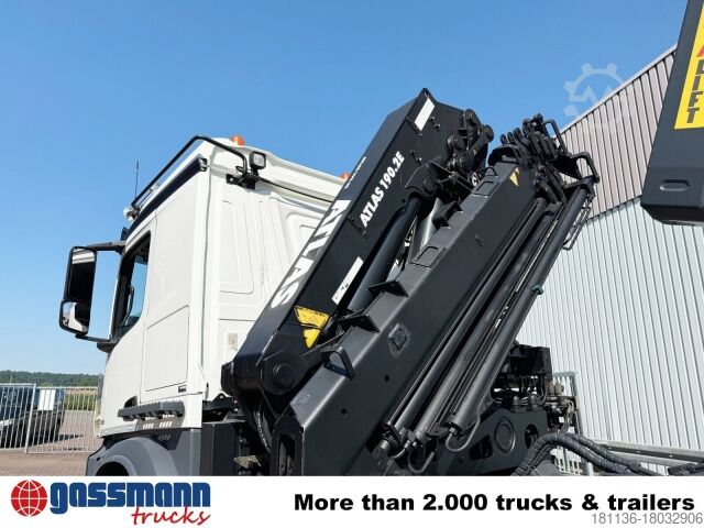 Hakowiec Mercedes-Benz Arocs 3351 AK 6x6, Retarder, Navi, Grounder, Kran