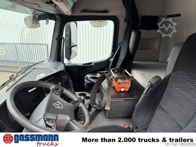 Hakowiec Mercedes-Benz Arocs 3351 AK 6x6, Retarder, Navi, Grounder, Kran